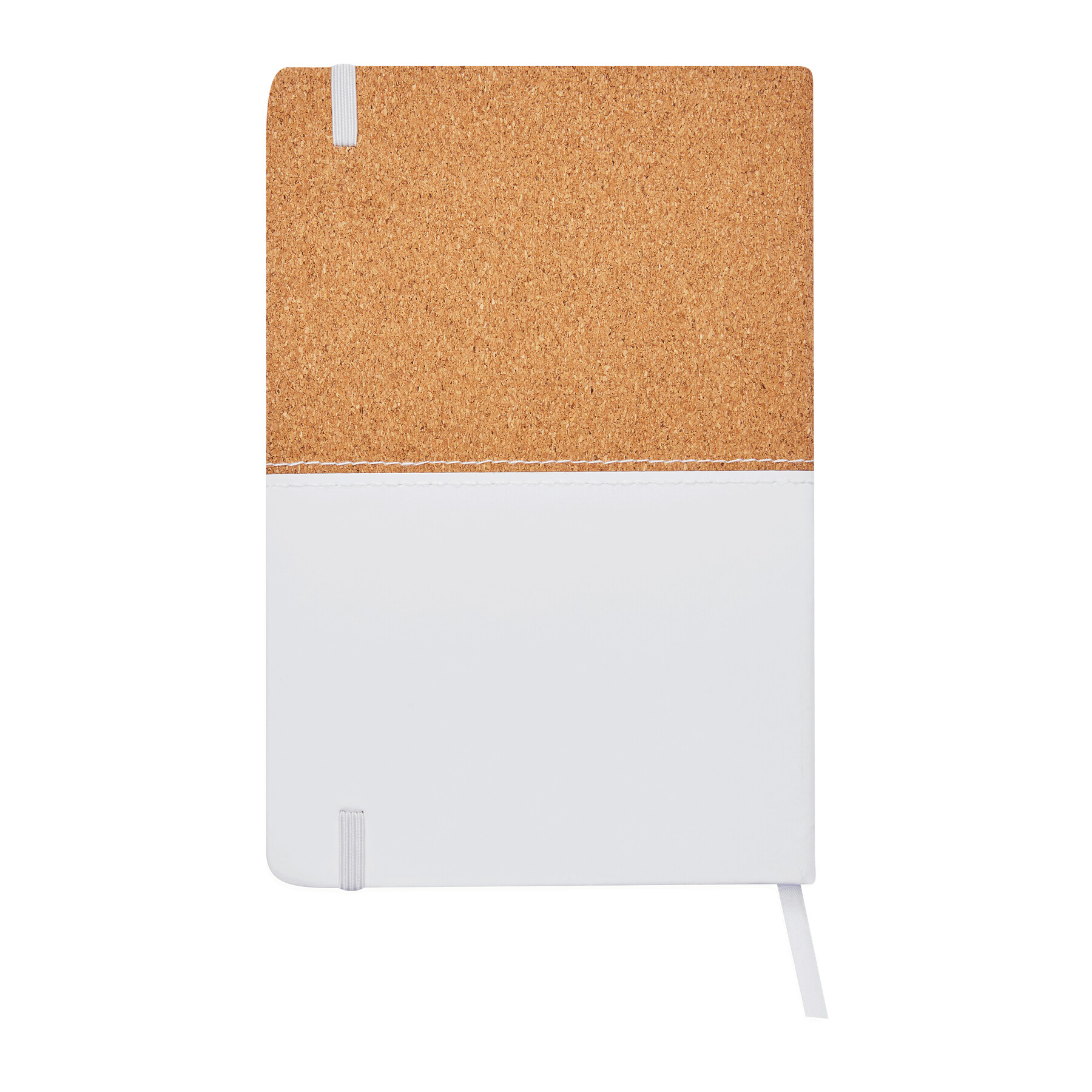 Notizbuch CORKY im DIN-A5-Format, braun, weiß