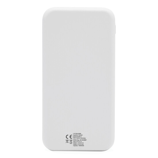 Powerbank SILICON VALLEY, blau, weiß