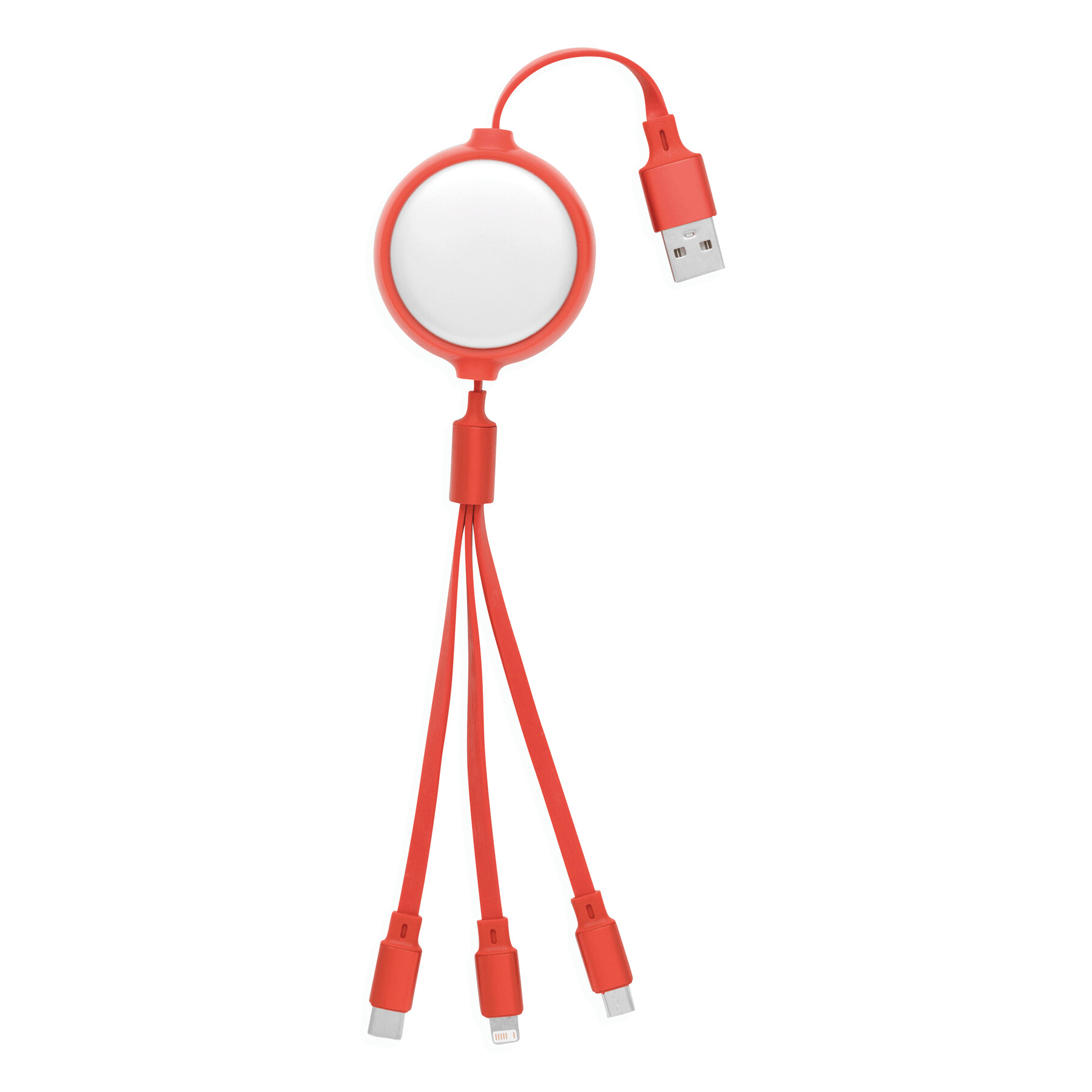 Ladekabel RETRACT, rot