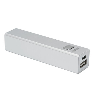 Powerbank ENDURANCE RECYCLED, silber