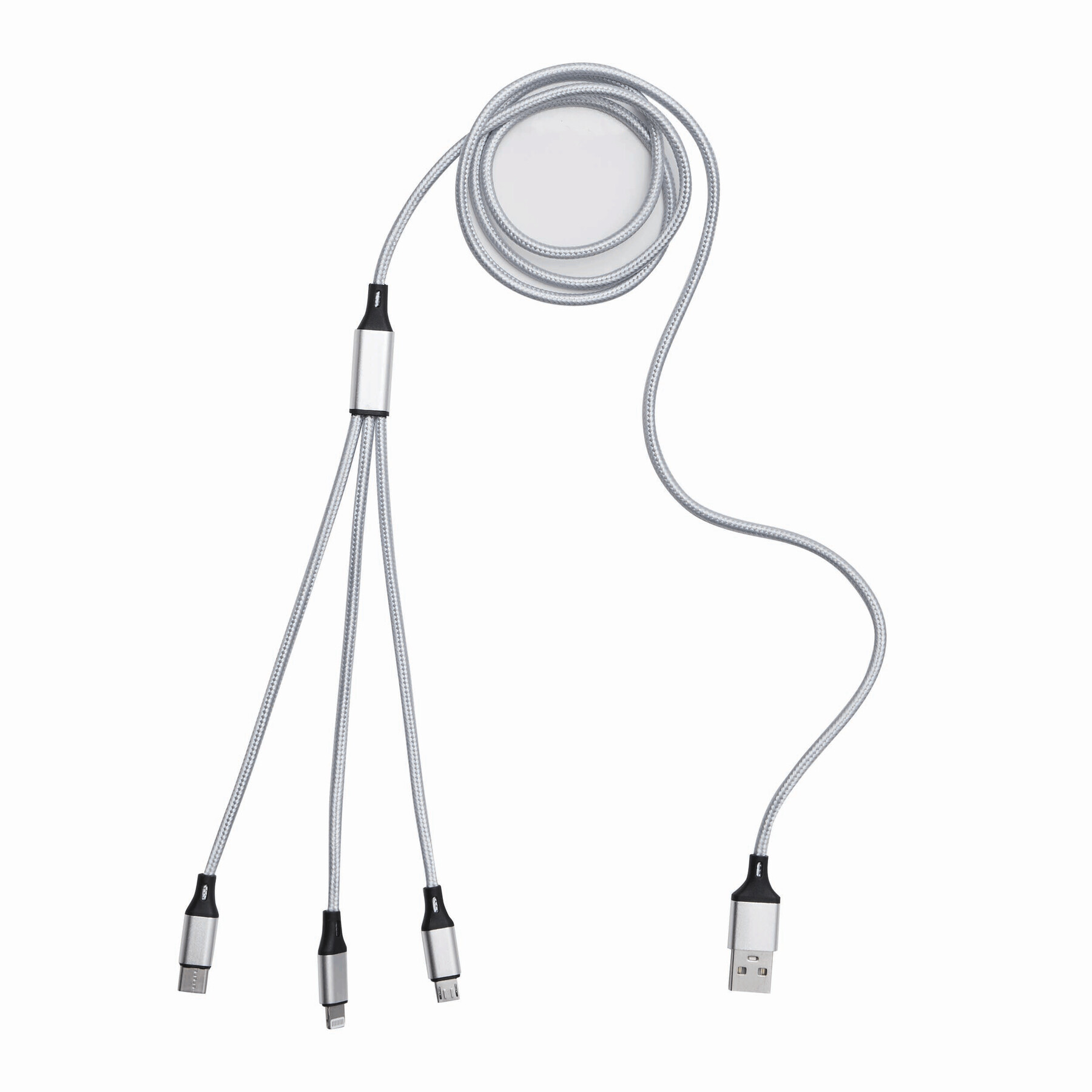 Ladekabel CHARGE DISTANCE, silber