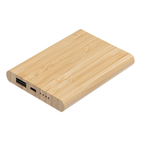 Powerbank BAMBOO EVOLUTION, braun