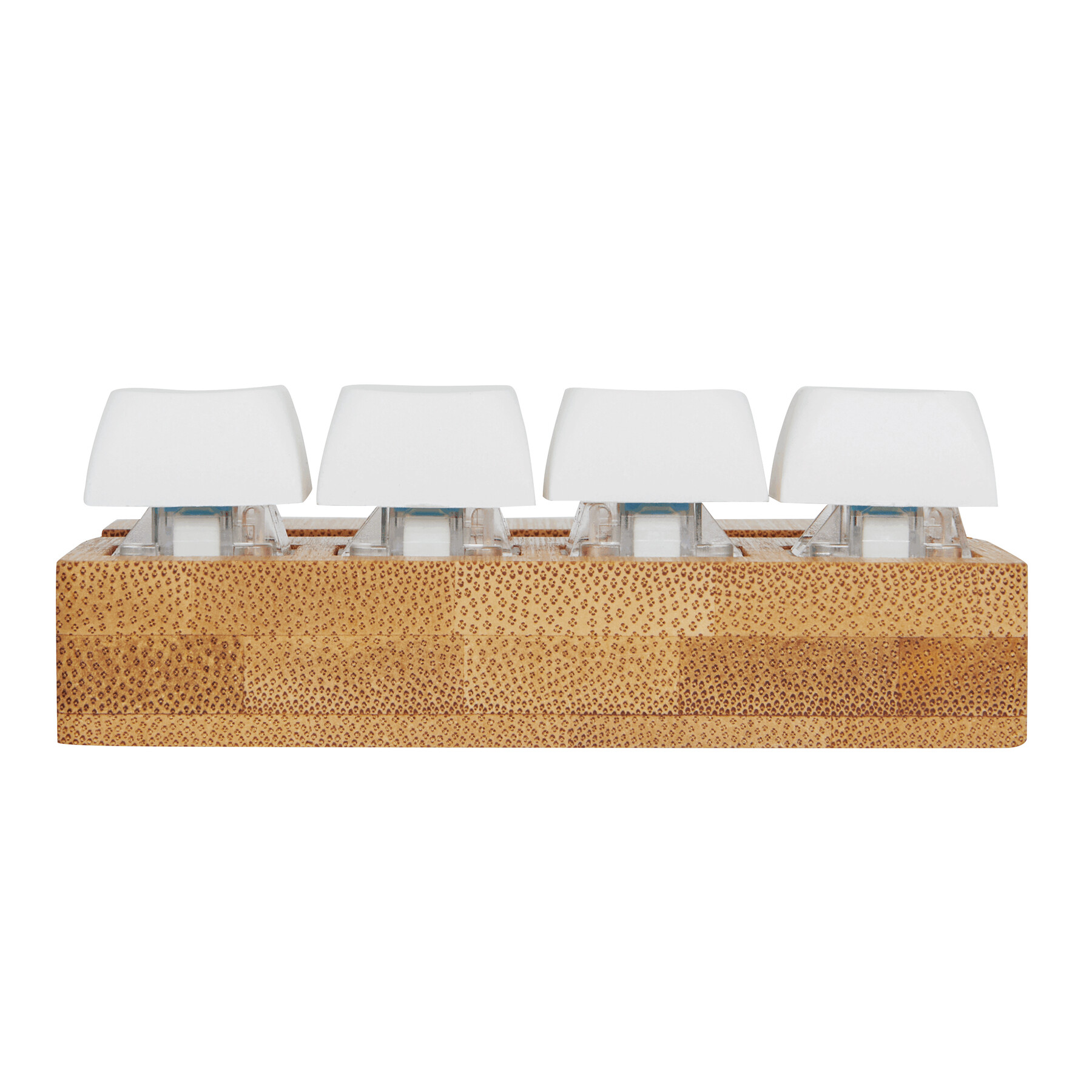 Smartphone-Halter CLICKER, braun, weiß