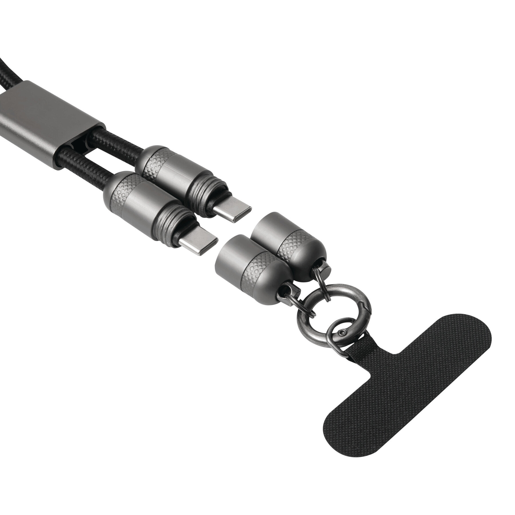 Lade- und Datenkabel SHORTCARRY, schwarz