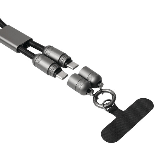 Lade- und Datenkabel SHORTCARRY, schwarz