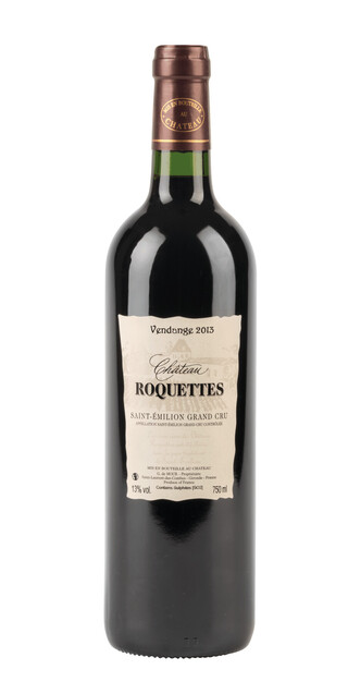 Rotwein CHÂTEAU ROQUETTES – SAINT-ÉMILION, Jahrgang 2013