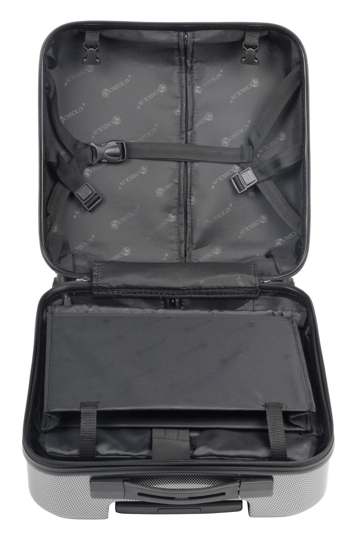 Cabin Case LONDON 2.0, carbon schwarz