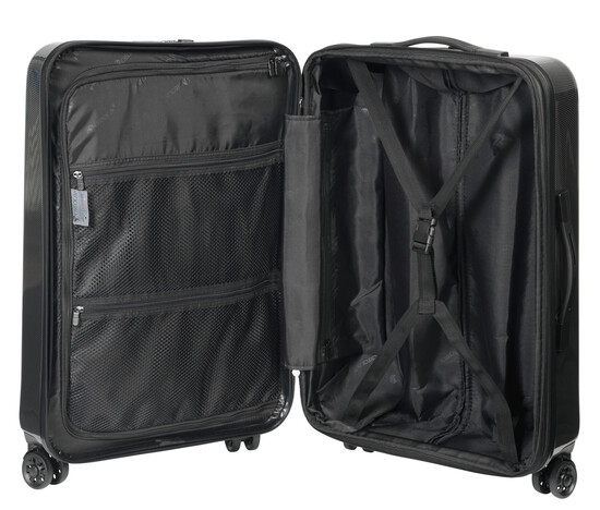 Trolley-Set LONDON 2.0, 3-tlg., carbon schwarz