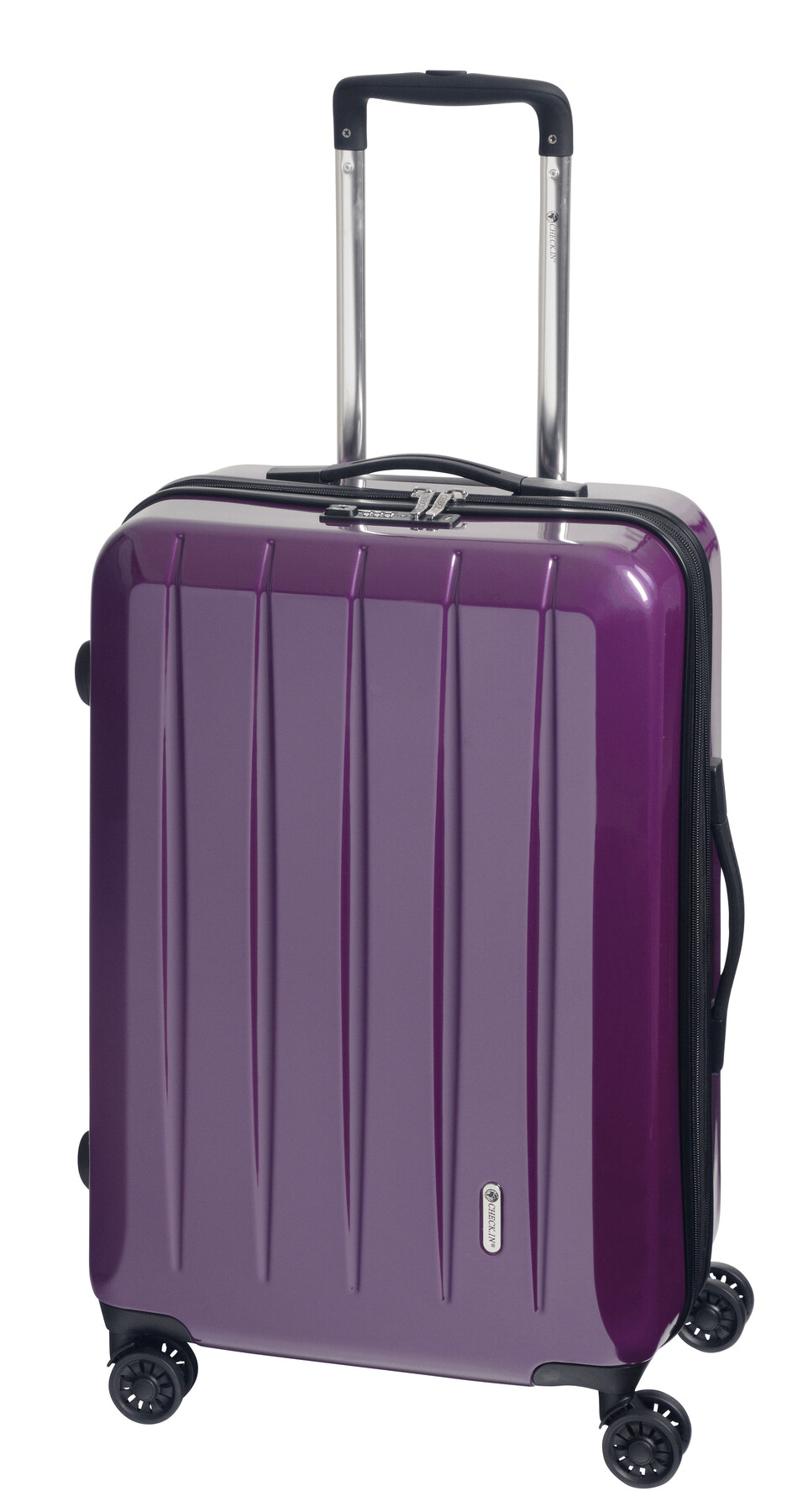 Trolley-Set LONDON 2.0, 3-tlg., lila