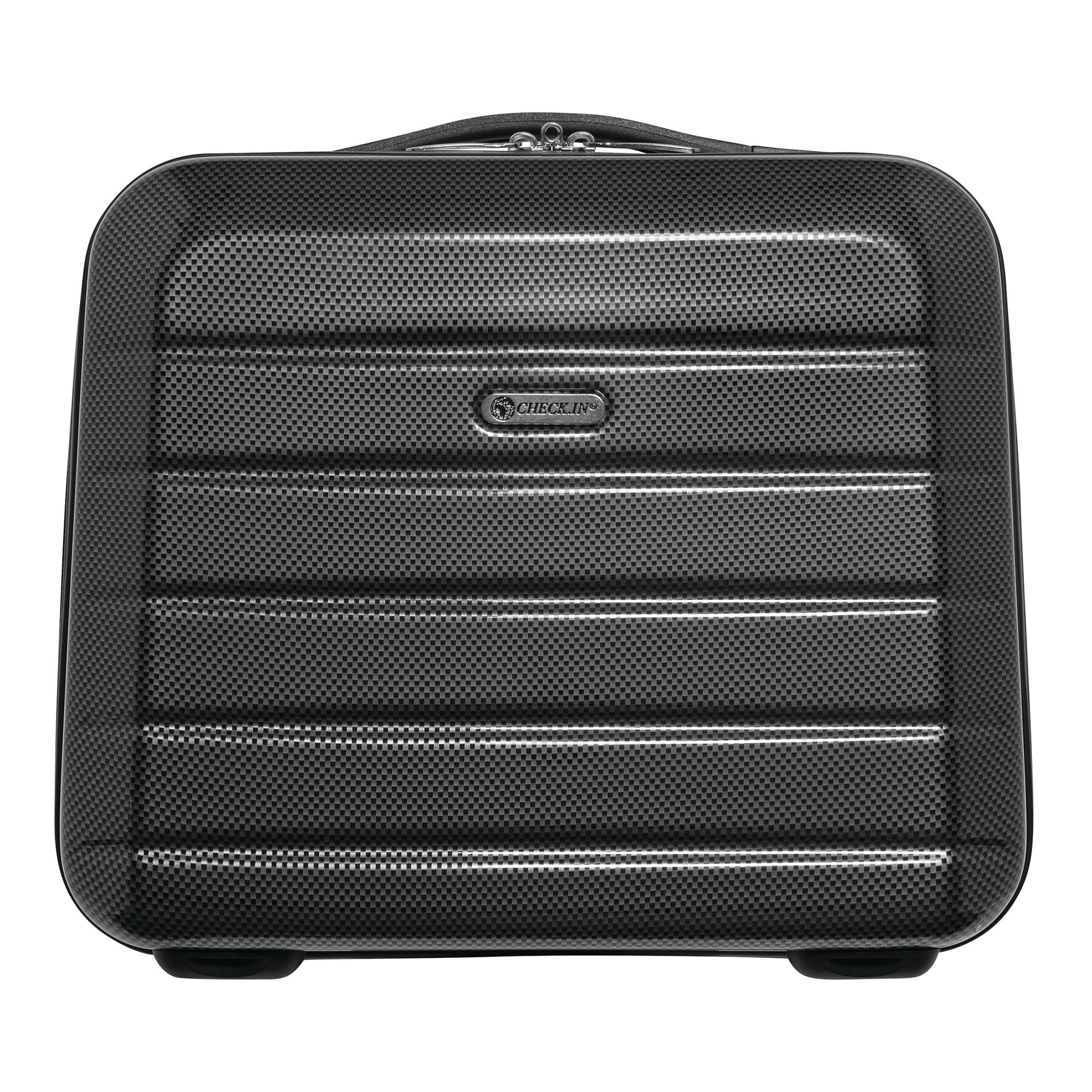 Kosmetikkoffer LONDON 2.0, carbon schwarz