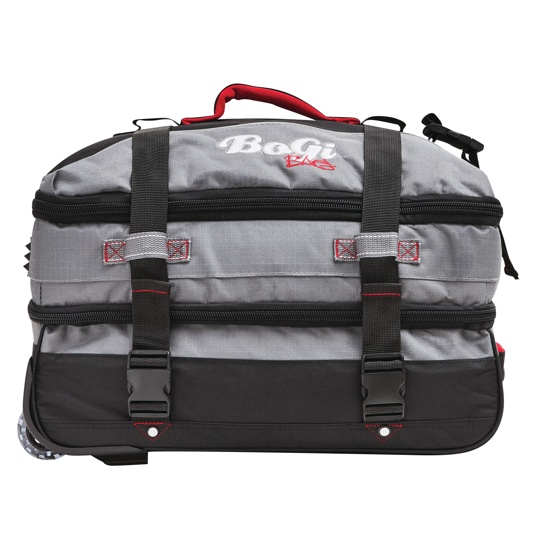 Trolley-Reisetasche BoGi S, grau, schwarz