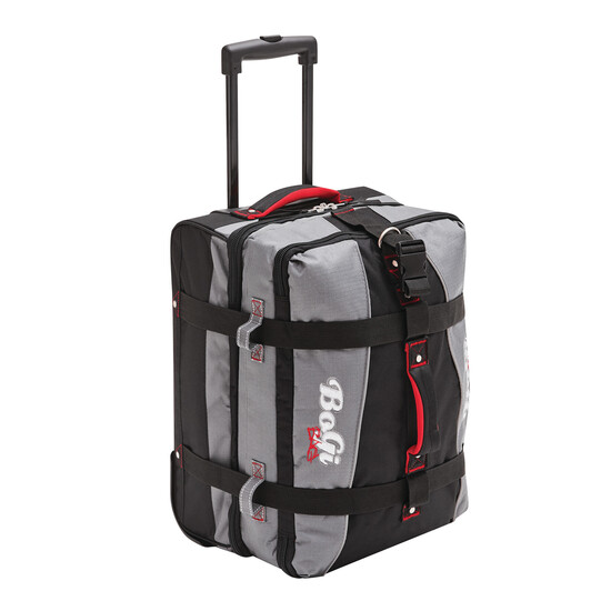 Trolley-Reisetasche BoGi S, grau, schwarz