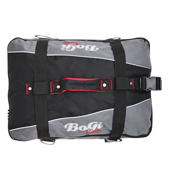 Trolley-Reisetasche BoGi S, grau, schwarz