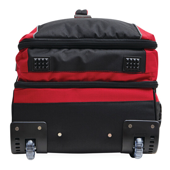 Trolley-Reisetasche BoGi XL, rot, schwarz