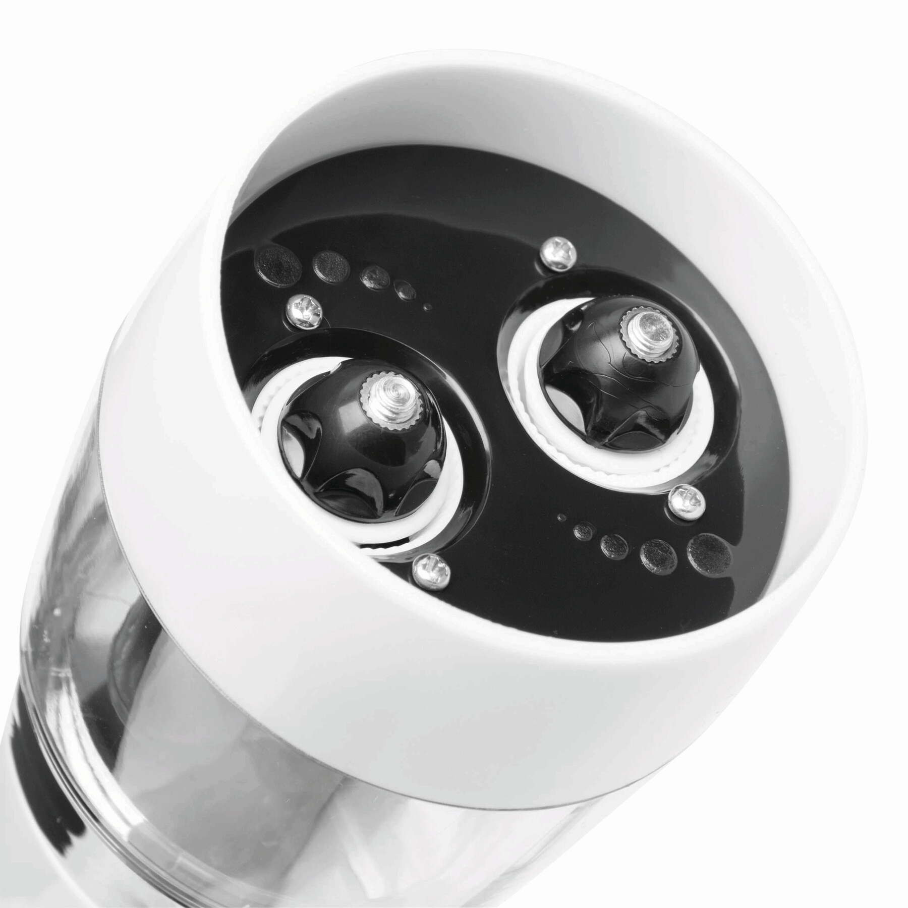 Salz- & Pfeffermühle SALT N&acute; PEPPER, silber, weiß