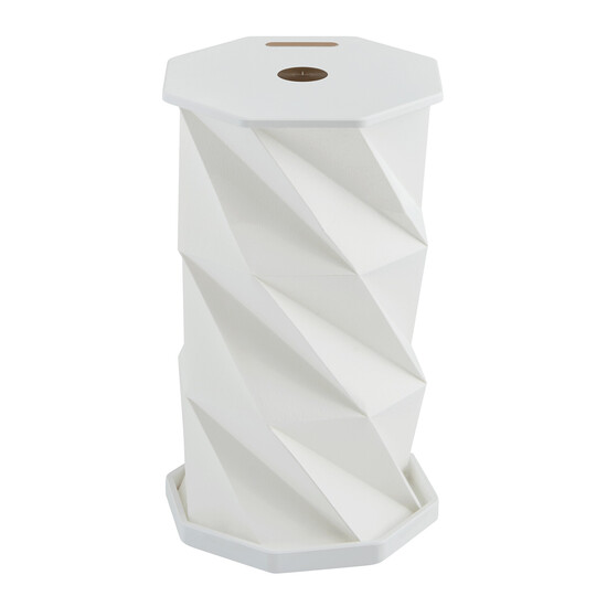 Faltbare / ausziehbare LED-Tischlampe CHIC GLOW, weiß