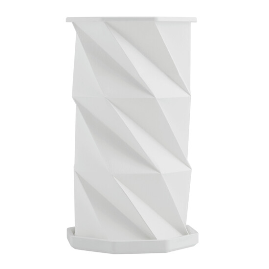 Faltbare / ausziehbare LED-Tischlampe CHIC GLOW, weiß