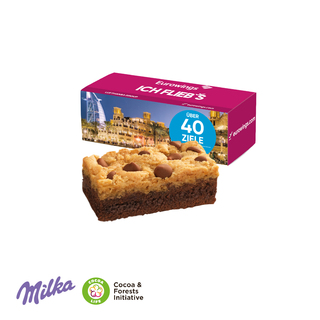 Milka Choco Brookie in Werbebox