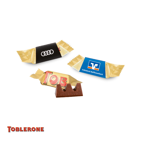 TOBLERONE Mini im Werbeschuber