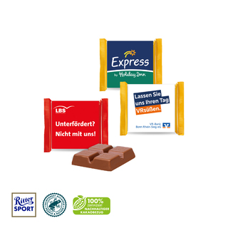 Ritter SPORT "Mini" mit Werbebanderole