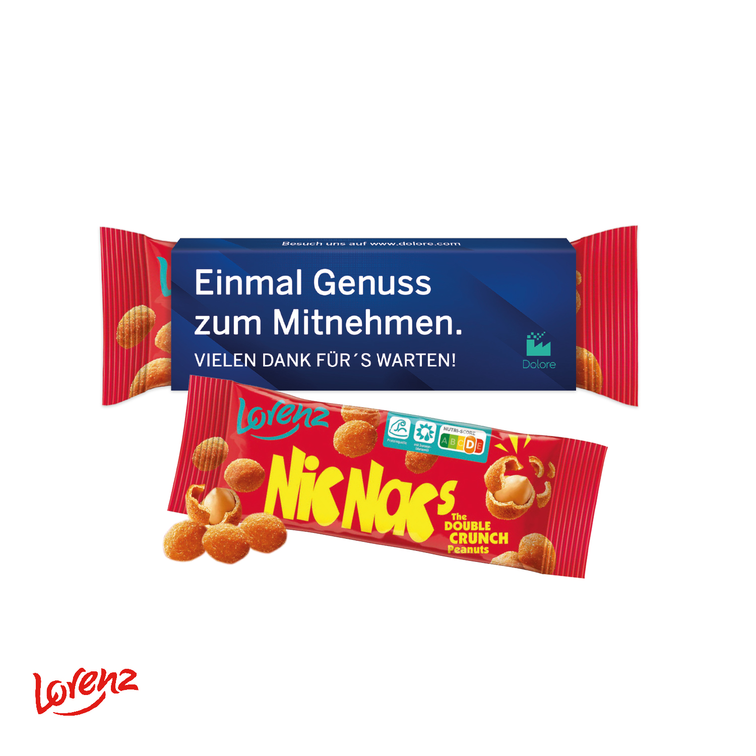 Lorenz Nic Nac's im Werbeschuber