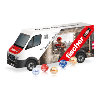 3D Adventskalender "Transporter" mit Lindt Schokolade