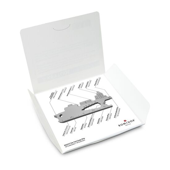 Key Tool in einem „Happy Father's Day“-Mäppchen inkl. Funktionsbeschreibung. „An die Werkzeuge, fertig, los“!