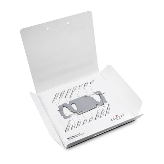 Key Tool in einem „Happy Father's Day“-Mäppchen inkl. Funktionsbeschreibung. „An die Werkzeuge, fertig, los“!