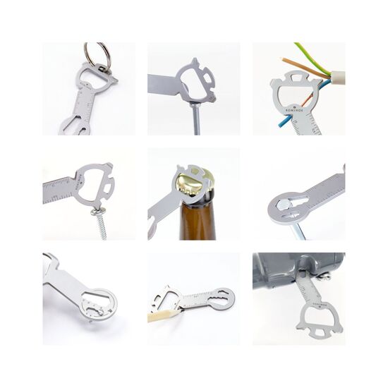 Key Tool in einem „Frohe Ostern”-Mäppchen inkl. Funktionsbeschreibung. „An die Werkzeuge, fertig, los“!