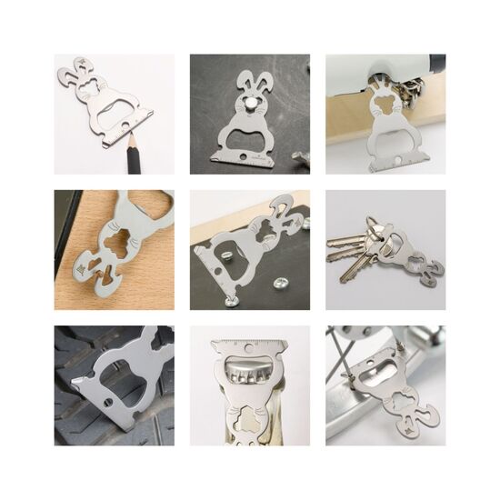 Key Tool in einem „Frohe Ostern”-Mäppchen inkl. Funktionsbeschreibung. „An die Werkzeuge, fertig, los“!