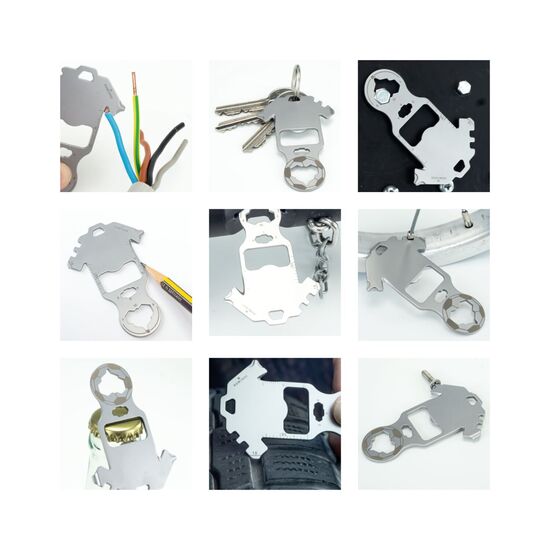 Key Tool in einem „Frohe Ostern Hase”-Mäppchen inkl. Funktionsbeschreibung. „An die Werkzeuge, fertig, los“!