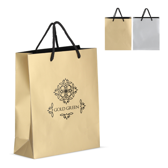 FSC Papier Geschenktasche 24 x 10 x 30cm 200g/m²