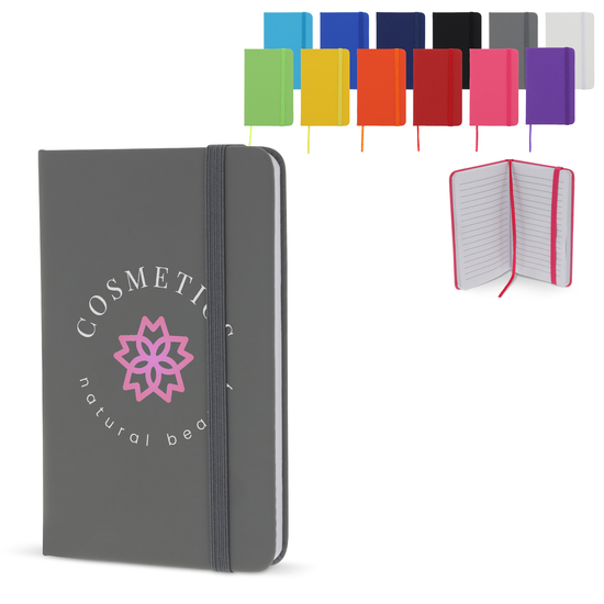 Notizbuch A6 aus PU mit FSC-Seiten