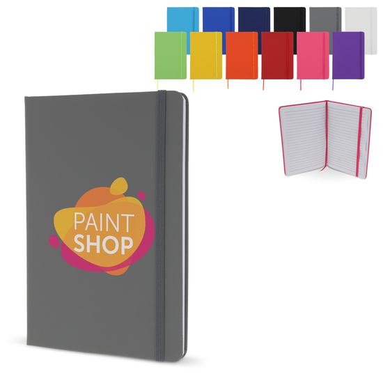 Notizbuch A5 aus PU mit FSC-Seiten