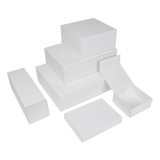 Luxus Magnetfaltkartonagen VPD031 23 x 23 x 11 cm weiss