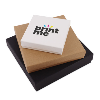 Stülpdeckel Kartonage  VPL010 20,7 x 20,7+4,3 cm  weiss