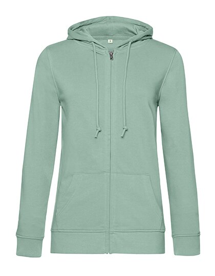 Organic Zipped Hood Jacket /Women