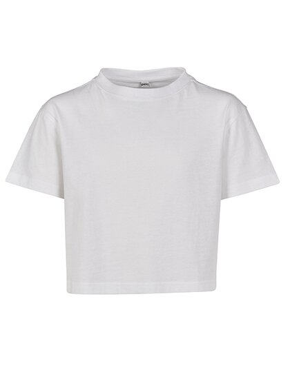 Girls Cropped Jersey Tee