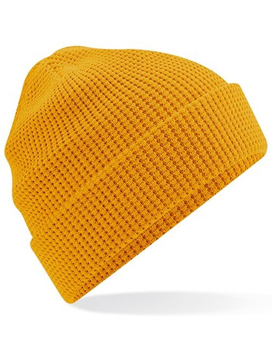 CB52N Organic Cotton Waffle Beanie