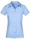 Women`s Poplin Shirt Short Sleeve