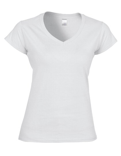 Softstyle® Ladies` V-Neck T-Shirt