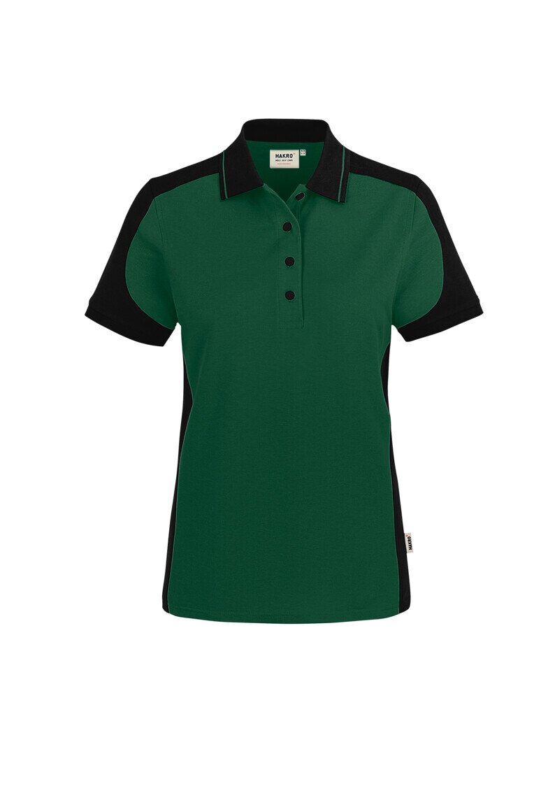 HAKRO Damen Poloshirt Contrast MIKRALINAR® ECO NO. 339