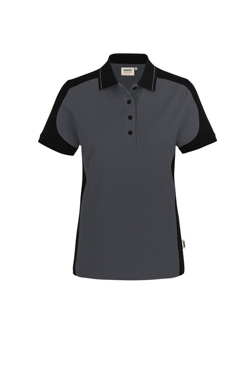 HAKRO Damen Poloshirt Contrast MIKRALINAR® ECO NO. 339
