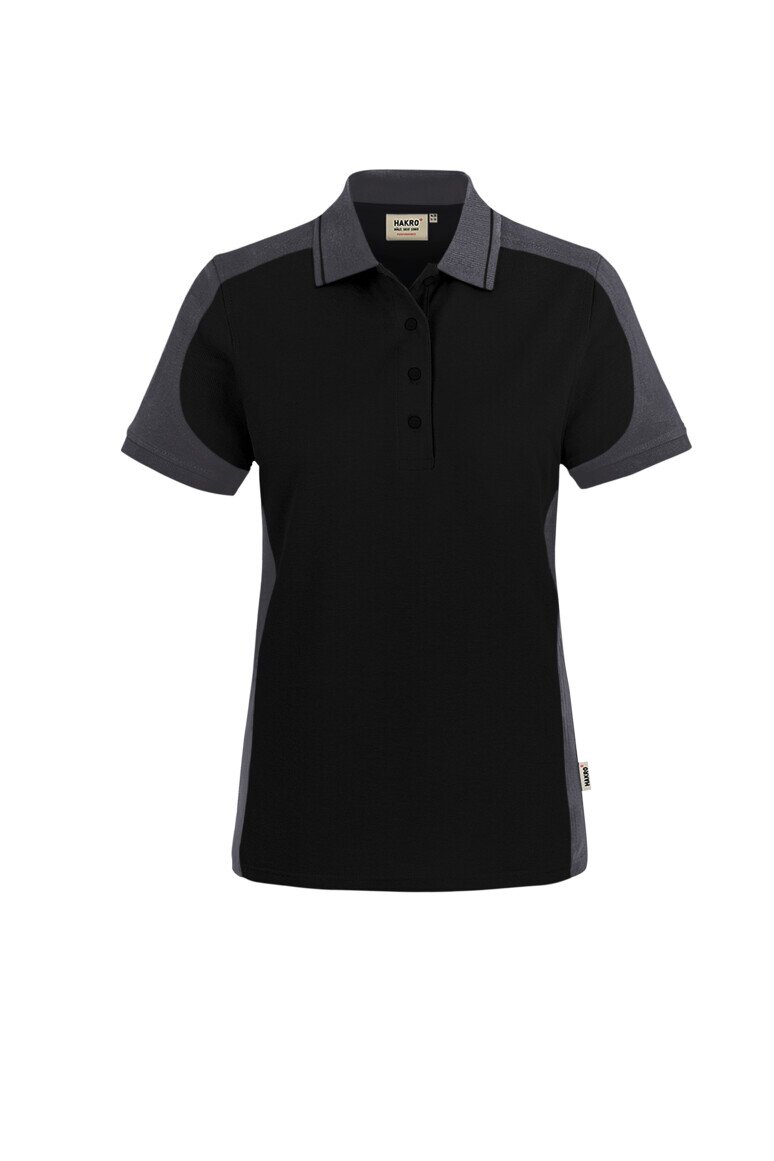 HAKRO Damen Poloshirt Contrast MIKRALINAR® ECO NO. 339