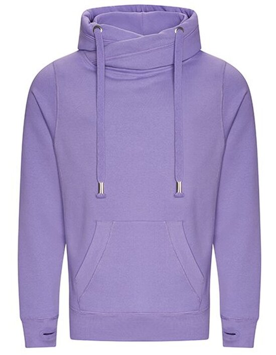 Cross Neck Hoodie