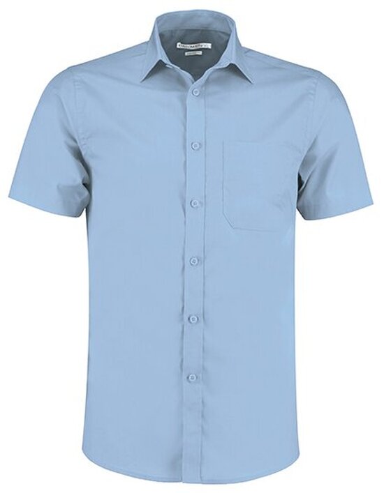 Tailored Fit Poplin Shirt Short Sleeve