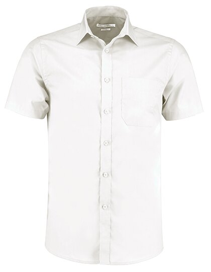 Tailored Fit Poplin Shirt Short Sleeve