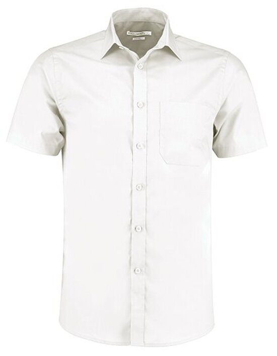 Tailored Fit Poplin Shirt Short Sleeve