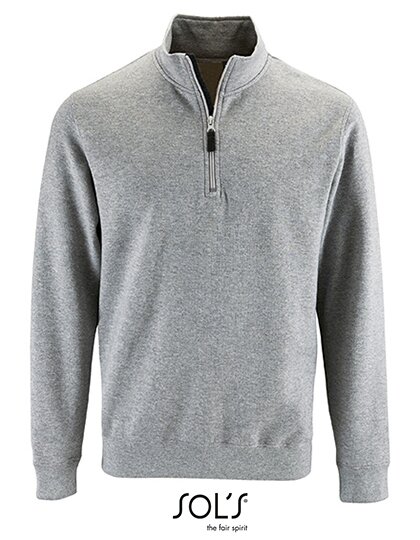 Men`s Zip High Collar Sweatshirt Stan