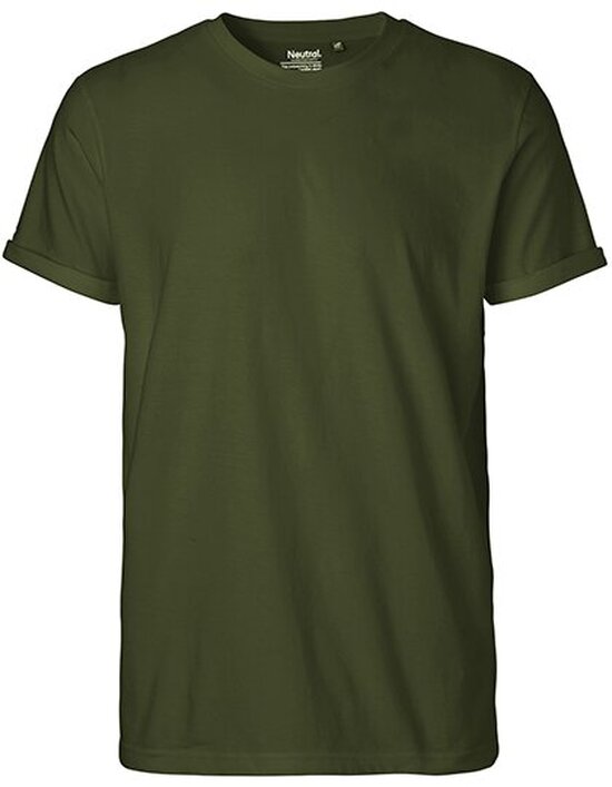Men`s Roll Up Sleeve T-Shirt